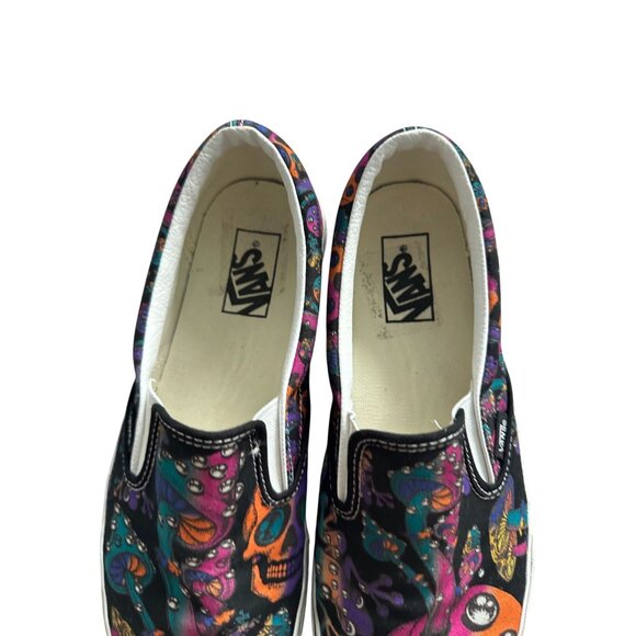 VANS Trippy Drip Psychedelic Slip On Sneakers Mens 9.5 / Women's 11 - Picture 7 of 9